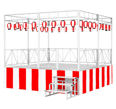 大型やぐらステージH900シリーズイメージ